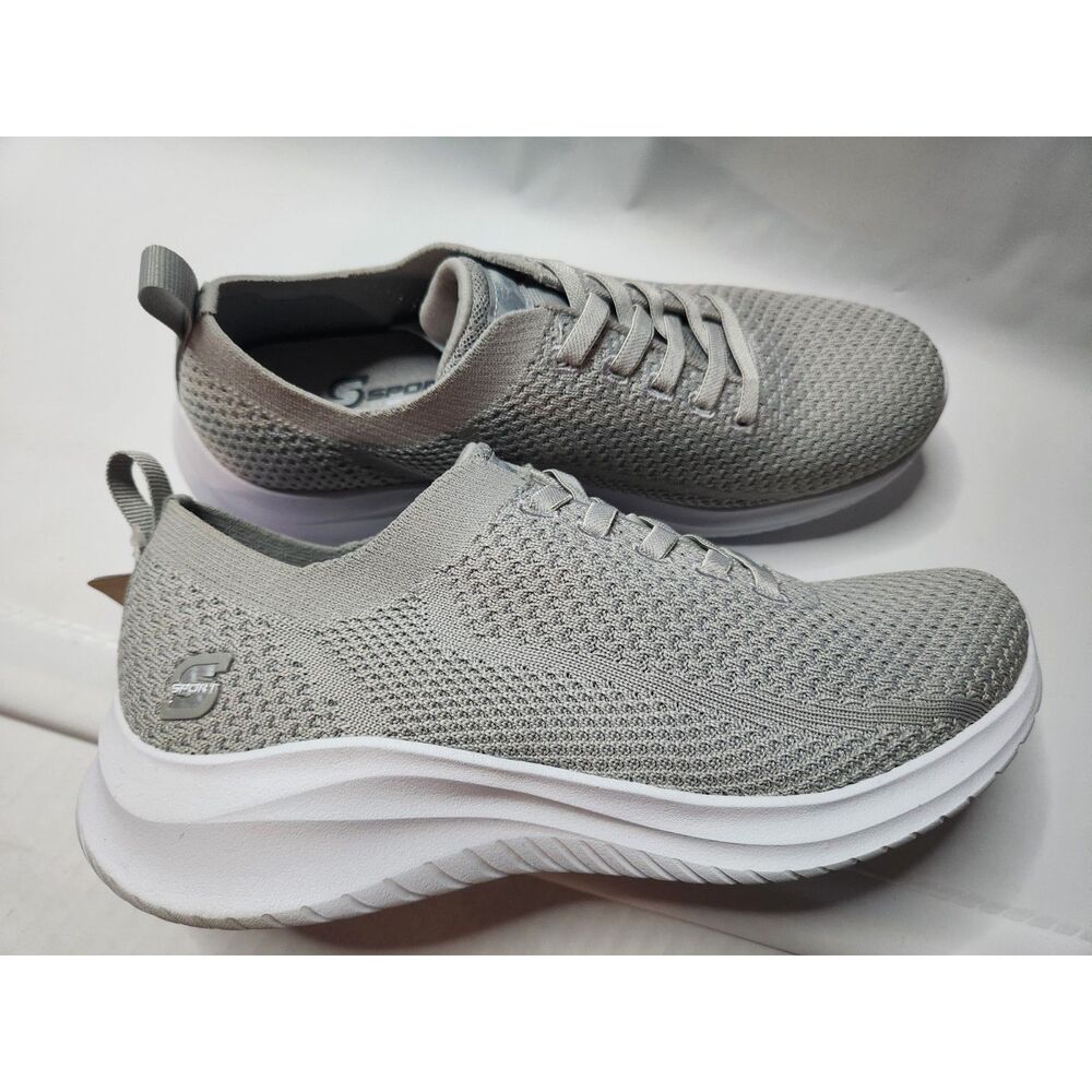 S Sport by Skechers Women’s Slip-On Shoes Size 8.5 Gray Memory Foam